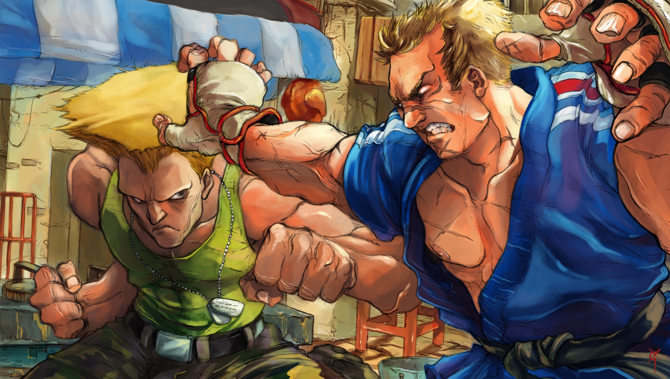 Street Fighter IV, Inside Cover (Xbox 360 release, Collectors Edition) .